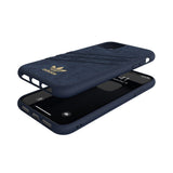 adidas Originals iPhone 11 ULTRASUEDE 保護殼 - 深藍 adidas Originals iPhone 11 ULTRASUEDE Case-Dark Blue - UNWIRE STORE