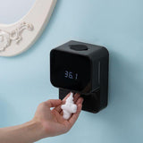 BÜBBLA PRO 簡約小型 智能測溫 高溫警報 急速出泡 自動感應 泡沫洗手器 LED 顯示 (2款) - UNWIRE STORE