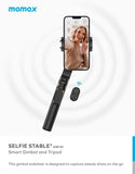 Momax - Selfie Stable3 迷你穩定器自拍三腳架 | KM16 - UNWIRE STORE