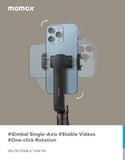 Momax - Selfie Stable3 迷你穩定器自拍三腳架 | KM16 - UNWIRE STORE