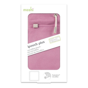 Moshi iPouch Plus 超細纖維保護袋 - 粉紅 - UNWIRE STORE