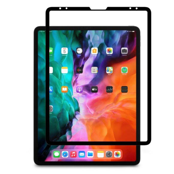 Moshi iVisor AG iPad Pro 12.9 (2021) 防眩光螢幕保護貼 - 黑 (透明/霧面防眩光) - UNWIRE STORE